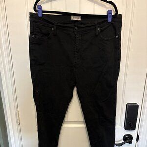 Madewell Women’s 10” High Rise Skinny Black Jeans Size 34